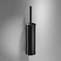 Origins Living Tecno Project Metal Toilet Brush & Holder Set - Black