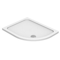 Kudos KStone 1000mm x 900mm Offset Quadrant Shower Tray