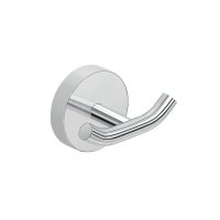 Origins Living Eros Double Robe Hook - Chrome
