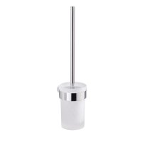 Origins Living Pirenei Toilet Brush & Holder Set Wall Mounted - Chrome