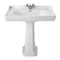 Roca Carmen 800mm 1 Tap Hole Basin