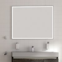 Origins Living Aluminium Light 80cm Mirror