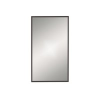 Origins Living 800mm Docklands Rectangular Mirror - Black