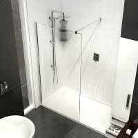 Kudos Ultimate 2 1200mm Wetroom Panel (10mm Glass Chrome)