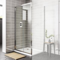 Spring 1100mm Sliding Door Shower Enclosure