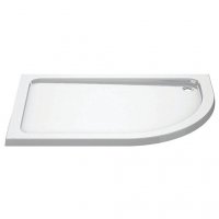 Spring 900 x 760mm Offset Quadrant Shower Tray