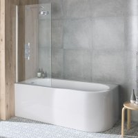BC Designs Ancorner 1700 x 750mm Shower Bath
