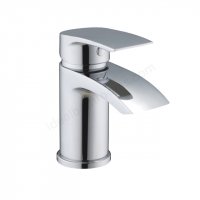 Essential Portobello Mini Basin Mixer with Click Waste