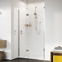 Roman Innov8 Hinged Door with In-Line Panel 1000mm (Alcove Fitting)
