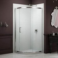 Sommer 8 Single Door Chrome Quadrant Shower Enclosure 900 x 900mm