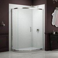 Sommer 8 Single Door Offset Quadrant Shower Enclosure 1200 x 900mm