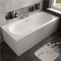 The White Space Magnus Double Ended Rectangular Bath - 1700mm X 750mm