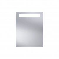 The White Space Nord Illuminated LED Bathroom Mirror - 550mm X 700mm