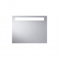 The White Space Nord Illuminated LED Bathroom Mirror - 700mm X 550mm