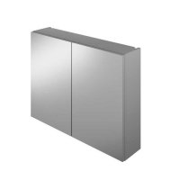 The White Space Scene 2 Door Mirror Cabinet - 600mm Wide -