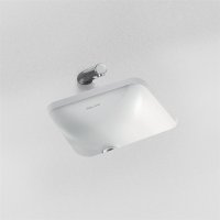 Armitage Shanks Contour 21 Rectangular Under-Countertop Basin - 420mm Wide - White