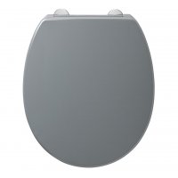 Armitage Shanks Contour 21 Toilet Seat & Cover Top Fixing Hinges Grey