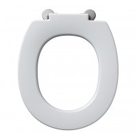 Armitage shanks Contour 21 Toilet seat only top fixing hinges and retaining buffers - Red