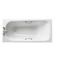 Armitage shanks Sandringham 21 Single Ended Steel Bath 1500mm x 700mm - White