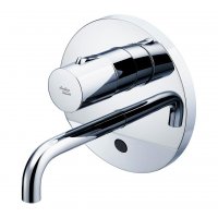 Armitage shanks Sensorflow Wave Thermostatic Built-In Basin Mixer Tap With 150mm Spout and Temperature Control - Chrome