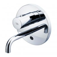 Armitage Shanks Sensorflow Wave Thermostatic Basin Mixer Tap with 150mm Spout & Temperature Control - Chrome