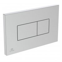 Ideal Standard Solea P2 Chrome Pneumatic Dual Flushplate