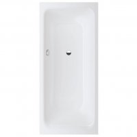 Bette Select Bath with Side Overflow 180 x 80cm (Overflow Rear)