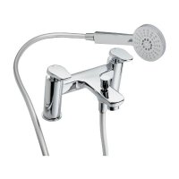 Francis Pegler Gervasi Deck Mounted Bath Shower Mixer Tap - Chrome