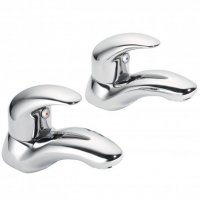 Francis Pegler Signia Bath Taps Pair - Chrome