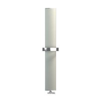 Bisque Svelte Designer Towel Rail - Nickel Look - 1510mm x 300mm