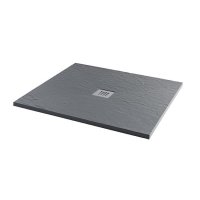 Sommer 900 x 900mm Square Shower Tray (Ash Grey)