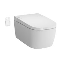 Vitra V-Care Comfort Rimless Wall Hung Shower Toilet