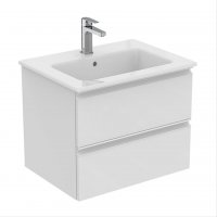 Ideal Standard Connect EQ 600mm Wall Hung Gloss White Vanity Unit