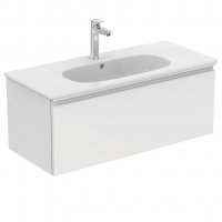Ideal Standard Tesi Gloss White 100cm 1 Drawer Vanity Unit