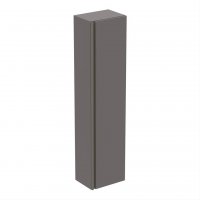 Ideal Standard Tesi Matt Dark Taupe 40cm Tall Column Unit with 1 Door
