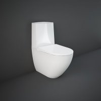 RAK Ceramics Des Rimless Close Coupled Back To Wall WC with Touchless Flushing