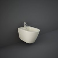 RAK Ceramics Feeling 360mm Wall Hung Matt Greige Bidet