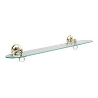Origins Living Oriental Crystal Shelf - 600mm Wide - Gold