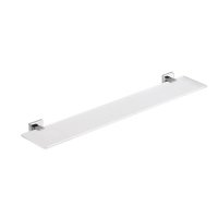 Origins Living 570mm Colorado Glass Shelf - Chrome