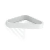 Origins Living Outline Corner Shower Basket - White
