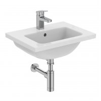 Ideal Standard i.life S 50cm 1 Tap Hole Compact Vanity Basin