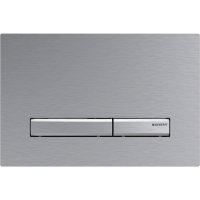 Geberit Sigma 50 Dual Flush Plate - Brushed Chrome