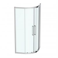 Ideal Standard i.life 1000 x 800mm Bright Silver Offset Quadrant Enclosure