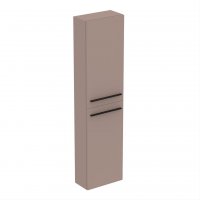 Ideal Standard i.life S 2 Door Compact Tall Column Unit in Matt Greige