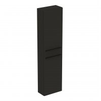 Ideal Standard i.life S 2 Door Compact Tall Column Unit in Matt Carbon Grey