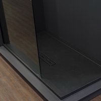 Kudos Connect 2 800 x 800mm Square Shower Tray - Slate Finish