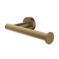 Britton Bathrooms Hoxton Brushed Brass Single Toilet Roll Holder