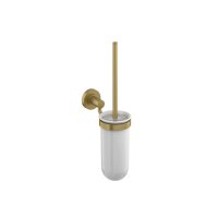 Britton Bathrooms Hoxton Brushed Brass Toilet Brush Holder