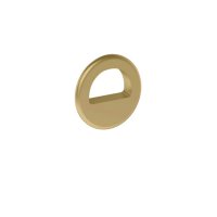 Britton Bathrooms Hoxton Brushed Brass Overflow Ring
