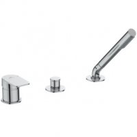Ideal Standard Tonic II 3 Tap Hole Single Lever Bath Shower Mixer with Diverter